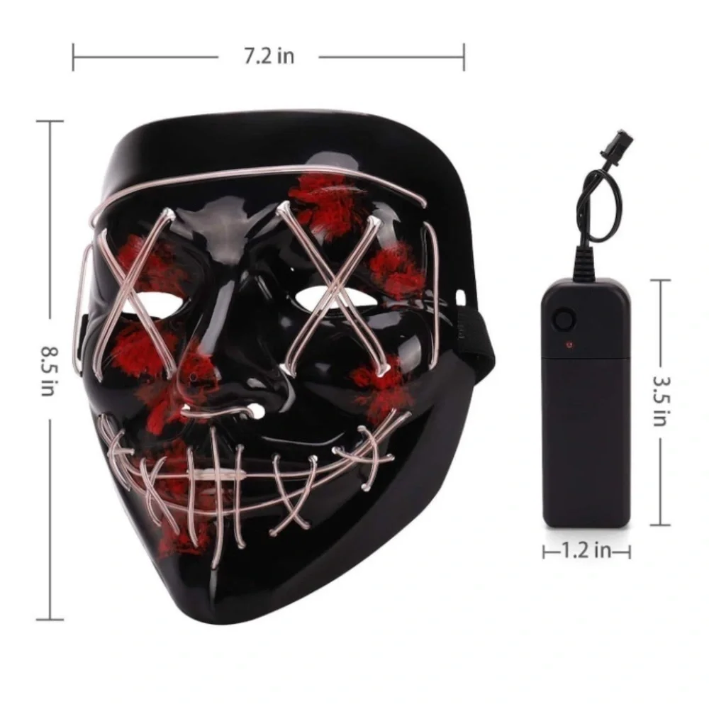 The Purge light up mask